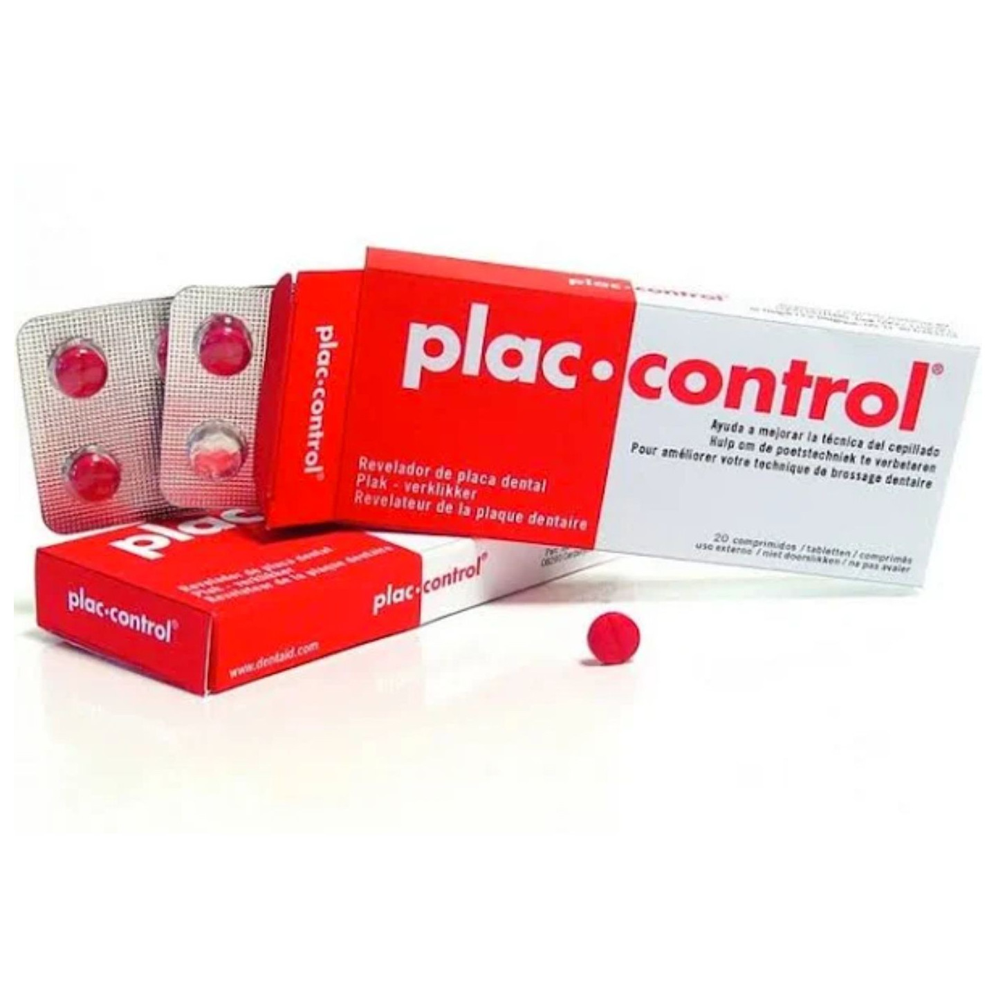 Plac Control Revelador de Placa 20 comprimidos
