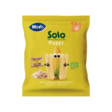 Hero Solo Puffs Sabor Avena 25g