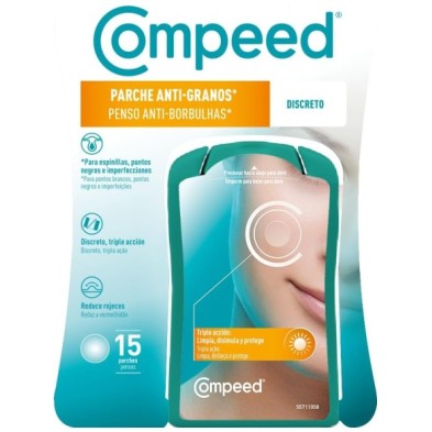 Compeed Parche Antigranos Discreto 15 unidades