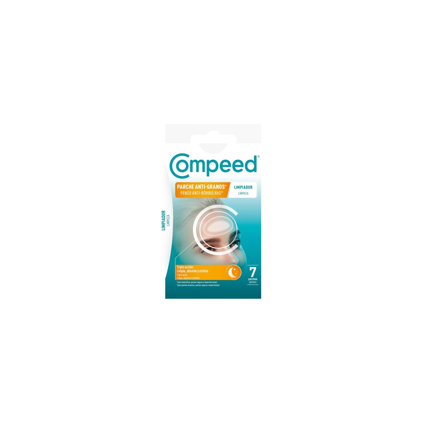 Compeed Parches Limpiadores 7 unidades
