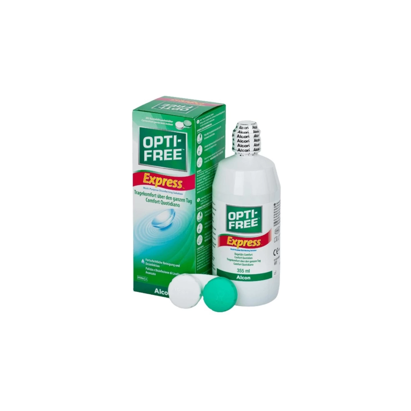 Optifree Express Líquido de Lentillas 355 ml