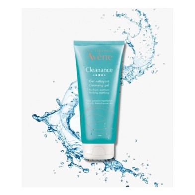 Avène Cleanance Gel Limpiador 200 ml - textura