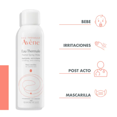 Avène Agua Termal 150 ml - indicaciones