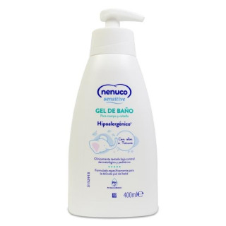 Nenuco Sensitive gel de baño hipoalergénico 400 ml - Baño | STG Farma