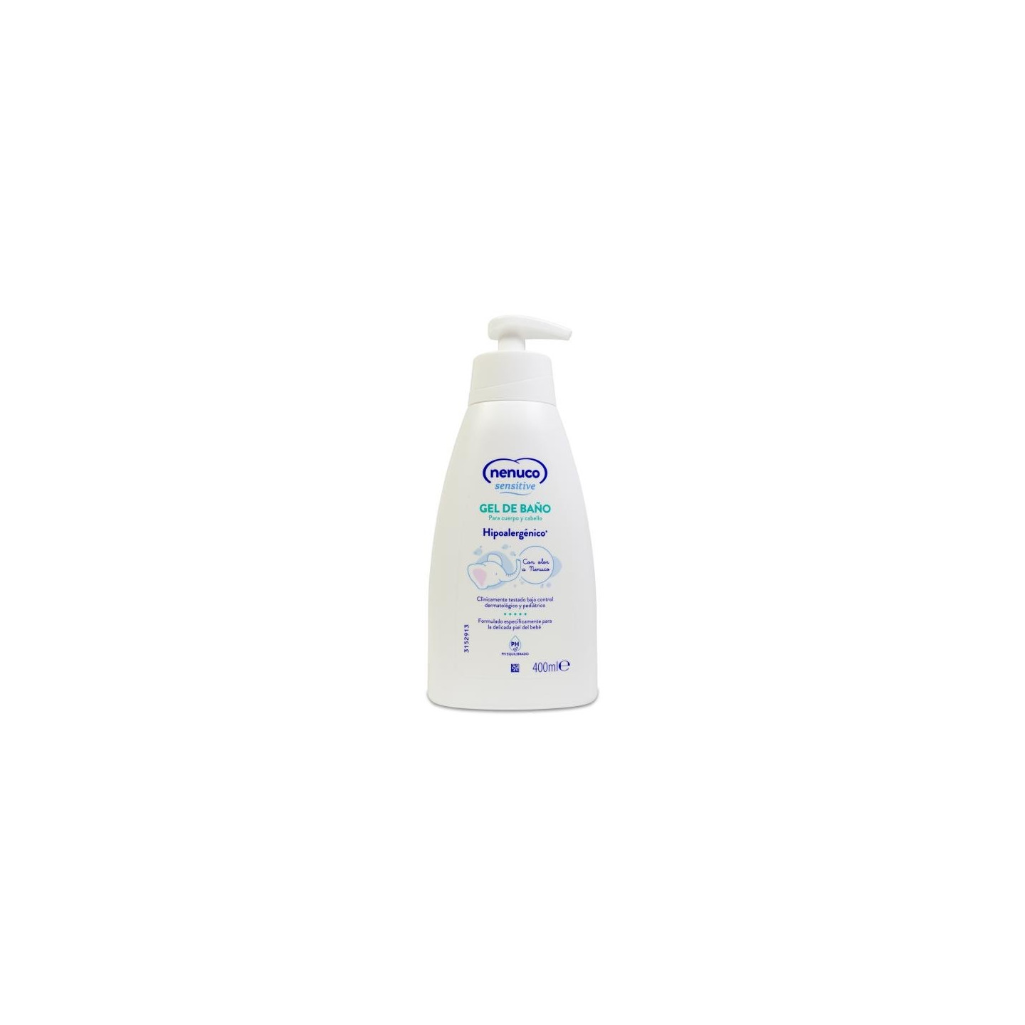 Nenuco Sensitive gel de baño hipoalergénico 400 ml - Baño | STG Farma