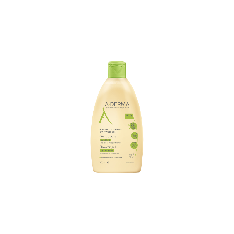 Aderma Gel Ducha Sobregraso 500 ml