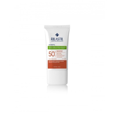 Rilastil Acnestil Crema Sebonormalizante SPF 50 - frente