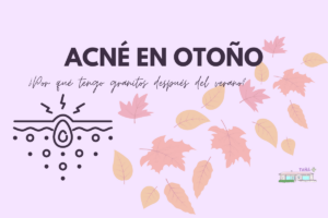 Acné en otoño