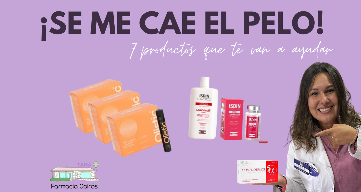 Caída del pelo: productos adecuados y cómo detenerla