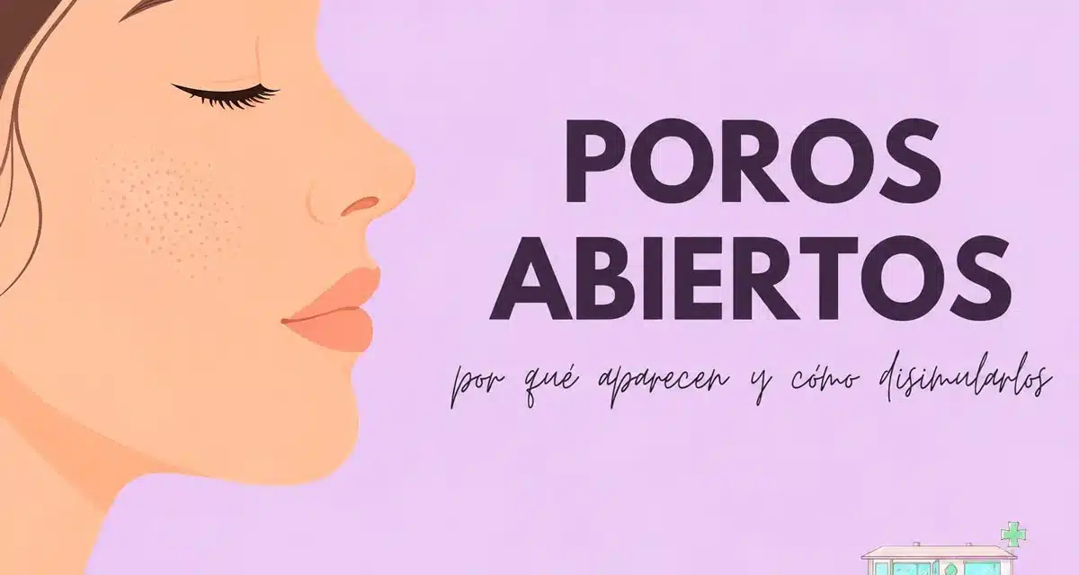 Poros abiertos: por qué aparecen y qué puedes hacer para disimularlos