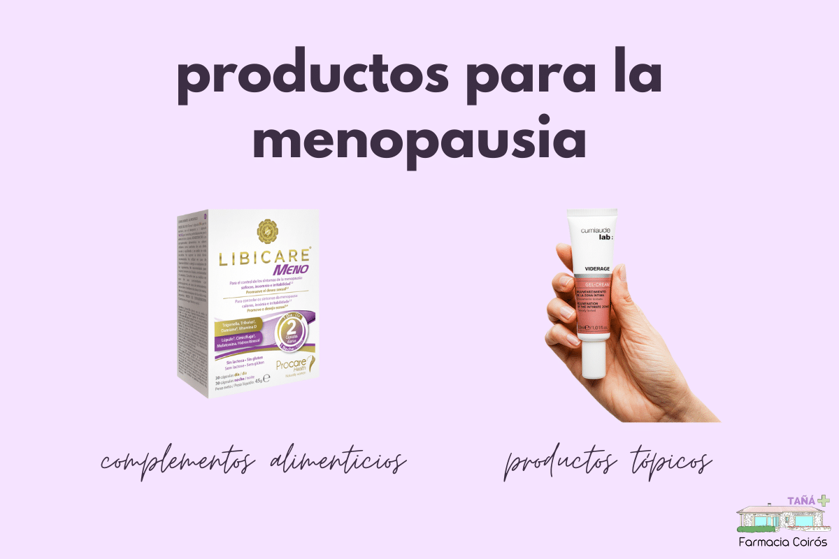 productos para la menopausia