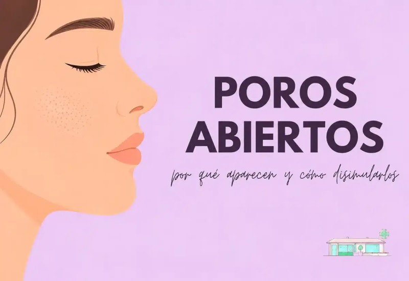 Poros abiertos: por qué aparecen y qué puedes hacer para disimularlos